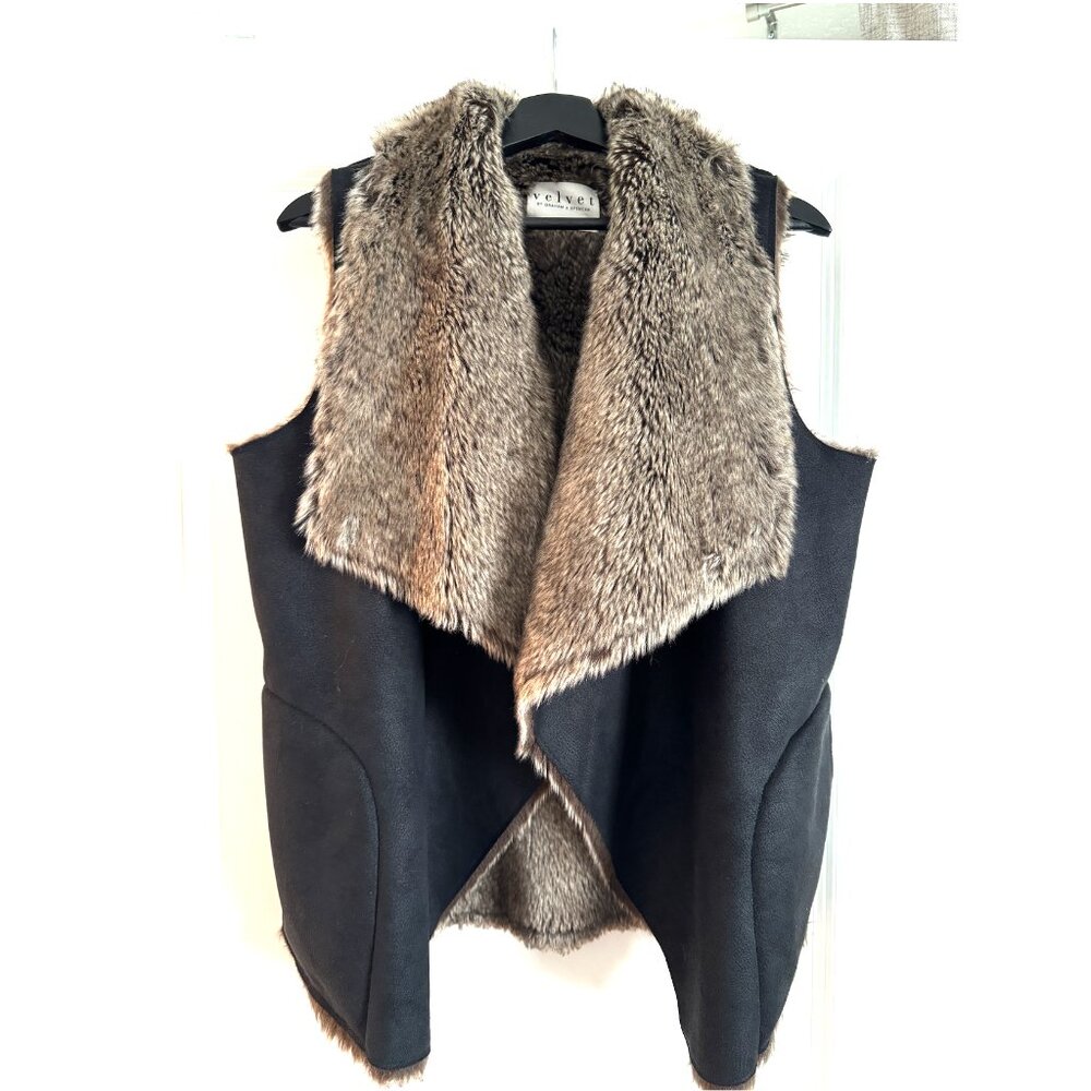 Velvet by Graham & Spencer Faux Fur Vest